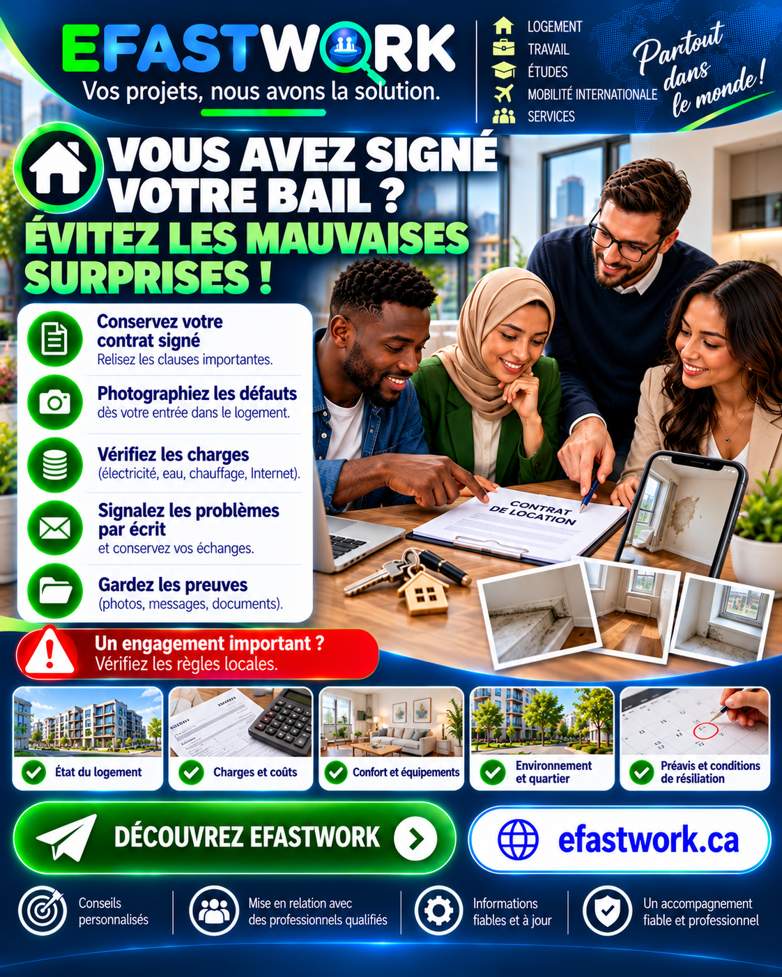 🏠 Vous avez signé votre bail ? Évitez les mauvaises surprises !